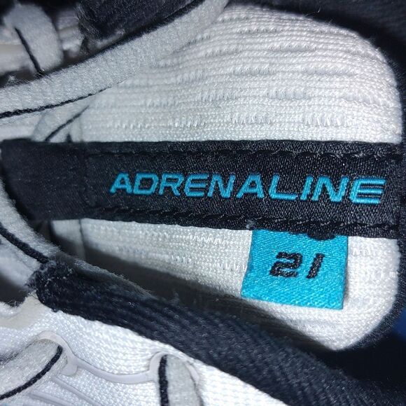 Brooks Adrenaline GTS 21 Road Running Shoes White Blue Black - Picture 7 of 13